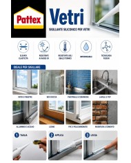 PATTEX  VETRI TRASPARENTE  ML.50