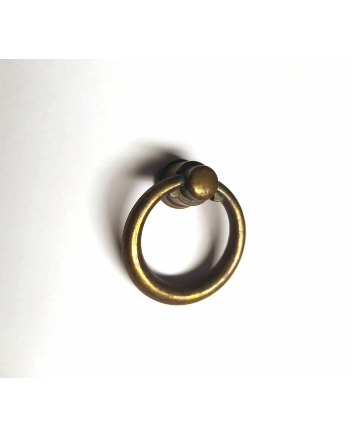 MANIGLIA AD ANELLO ANTICATA MM.50
