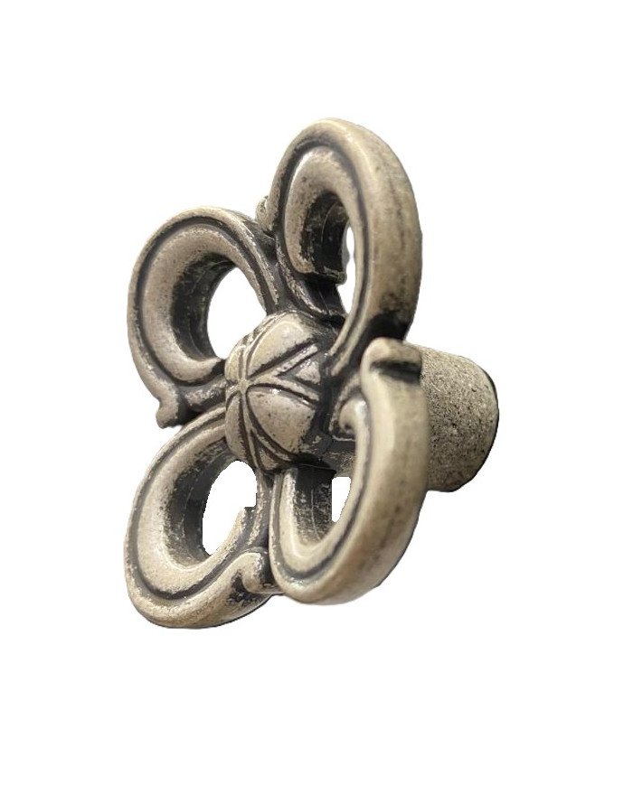 POM.ARGENTO VECCH.BRIL.GIGLIO