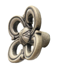 POM.ARGENTO VECCH.BRIL.GIGLIO