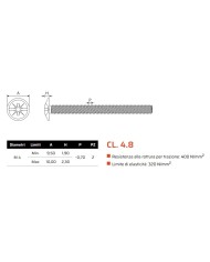 VITI PER POMOLI M4X35