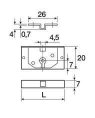 SERRATURE PER COFANETTO MM.13