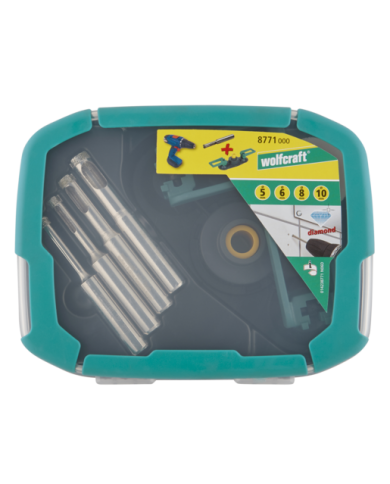 SET PUNTE DIAMANTATE GRES PORCELLANATO