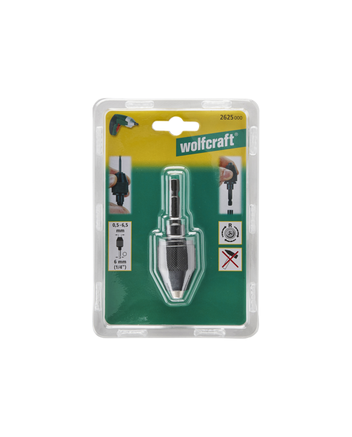 MANDRINO AUTOSERRANTE PER AVVITATORE 6MM