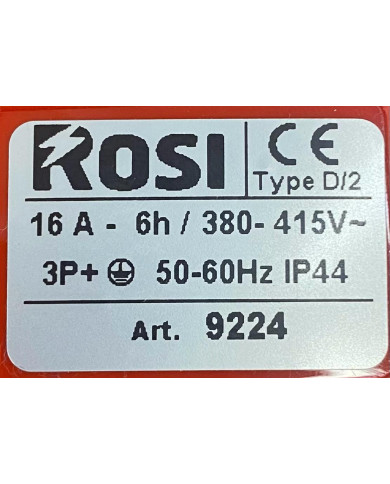 PRESA INDUSTRIALE  TRIFASE 380V