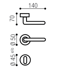 GINESTRA PORCELLANA CHAMPAGNE B/INV C/ROSETTA