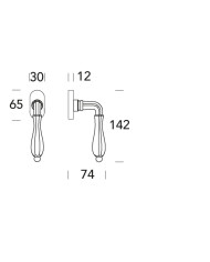 CREMONESE DK.A800 BRONZO ANTICATO