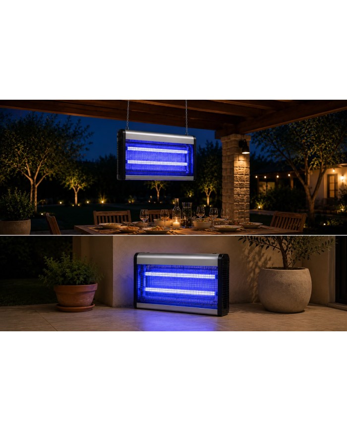 ZANZAZAP FULMINAINSETTI 40 LED