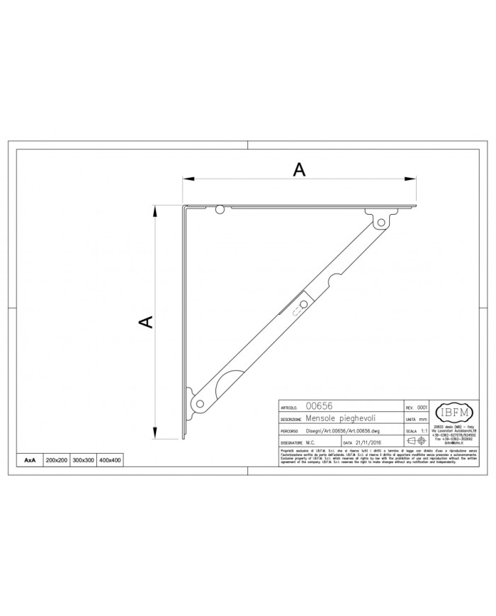 REGGIMENSOLE  PIEGHEVOLI 30X30 BIANCO