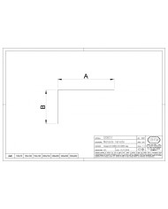 REGGIMENSOLA NERVATA 250X200 BIANCA