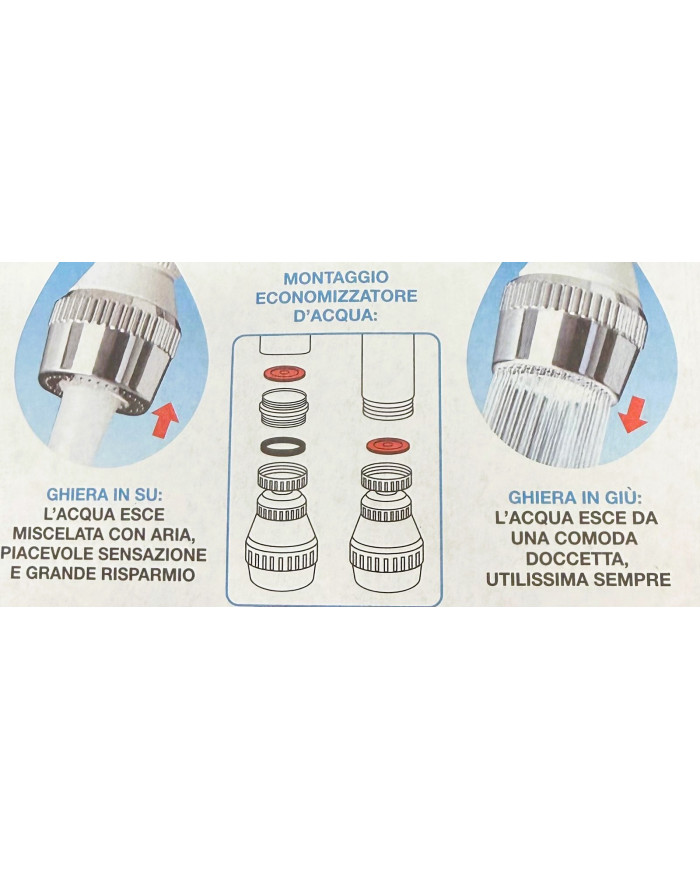 ROMPIGETTO LAVANDINO CON GHIERA E SNODO BIANCO