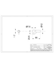 CHIAVE TAVELLINO QUADRA METALL