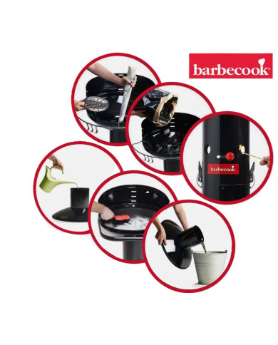 BARBECUE ACCIAIO INOX A COLONNA