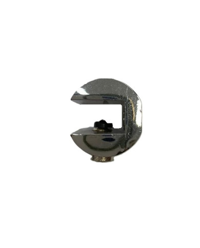REGGICRISTALLO TONDO 70X30 CROMO