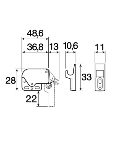 CRICCHETTO SPINGIAPRI MARRONE.