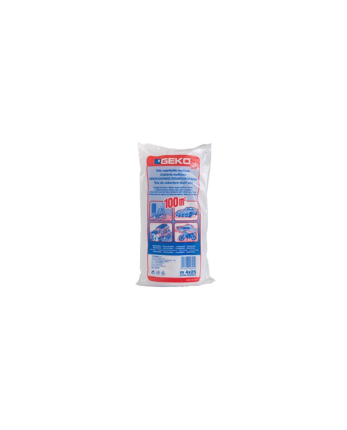TELO COPRITUTTO 4X25 TRASPARENTE GR.1100 - 7 MY -