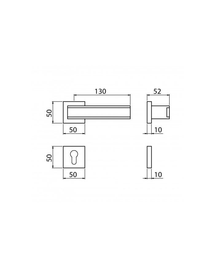 FRAME CROMO SAT/WE ROSETTA YAL