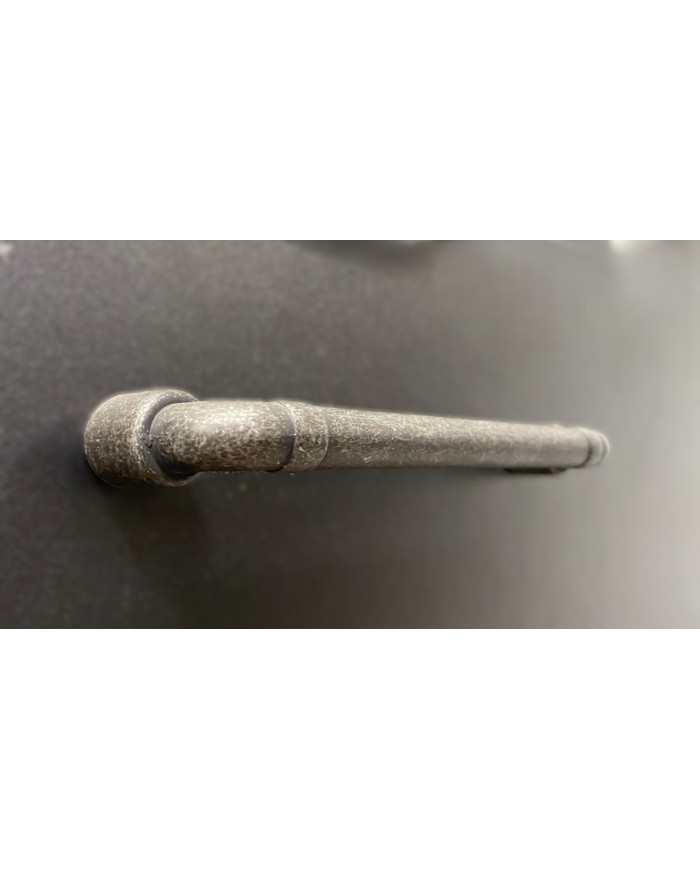 MANIGLIA SERIE 785  INT. 128 VINTAGE FERRO NERO