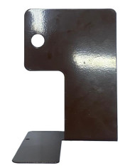 FERMALIBRI MARRONE IN METALLO