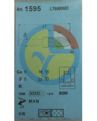 LIMA ROTATIVA TONDA G.6 P.F.