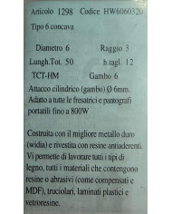 FRESA LEGNO TCT D.6 R.3