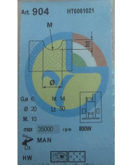 FRESA PER LEGNO TCT D.20 R.10