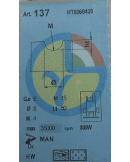 ESP FRESA TPER LEGNO TCT D.8 R.