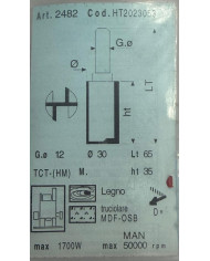 FRESA X LEGNO 2TT D.30X35X70 G.12