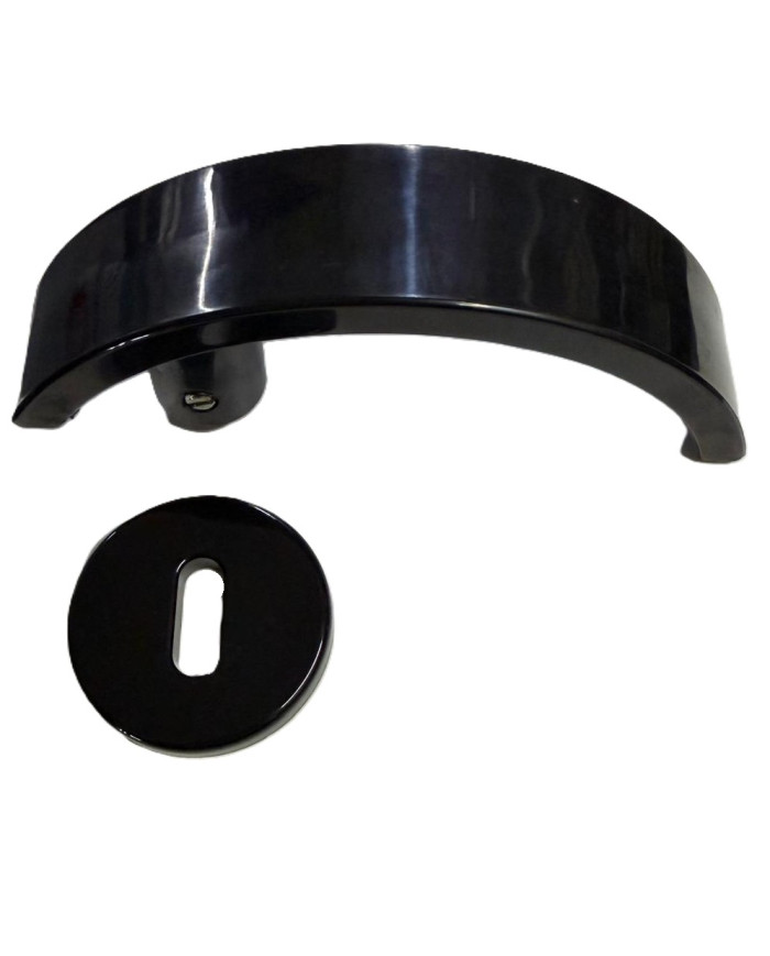 BRIDGE NYLON NERO C/ROSETTA **