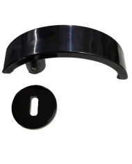 BRIDGE NYLON NERO C/ROSETTA **