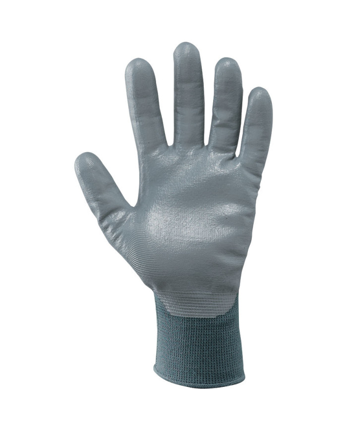 GUANTI 100% NYLON/NITRILE TG. 9 GRIGIO