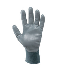 GUANTI 100% NYLON/NITRILE TG. 9 GRIGIO