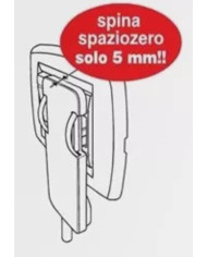 POLYPOOL PP0454 SPINA SPAZIOZERO SCHUKO NERA