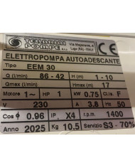 ELETTROPOMPA BISENSO ROVERE MM.30