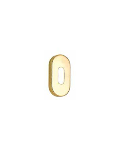 MANIGLIA GOCCIA C/ROSETTA OVALE OLV