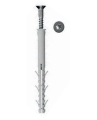TASSELLO  NYLON C/VITE TUP4 TORX  10X80