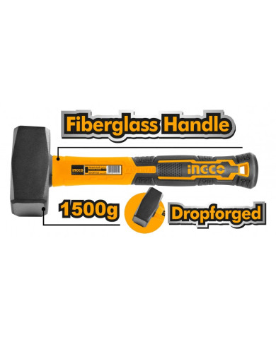 MAZZA IMPUGNATURA VETRORESINA 1500GR