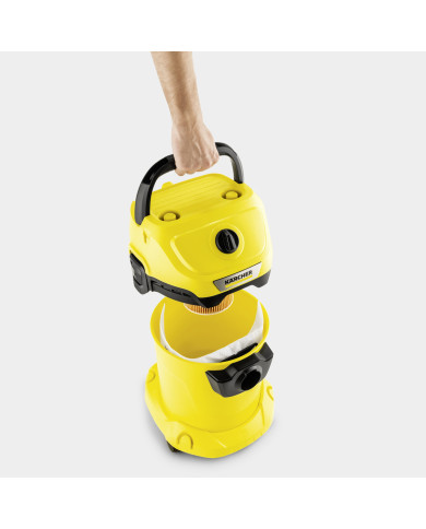 SACCHETTI FILTRO IN VELLO, 4 PEZZI, PER WD2 E WD3