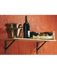 REGGIMENSOLA TIPO FORTE LACCATA NERA CM.40