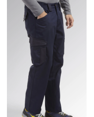 PANTALONI STAFF CARGO BLU CLASSICO TG. M