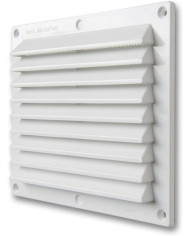 GRIGLIA CON RETE  ABS 175X146 BIANCO