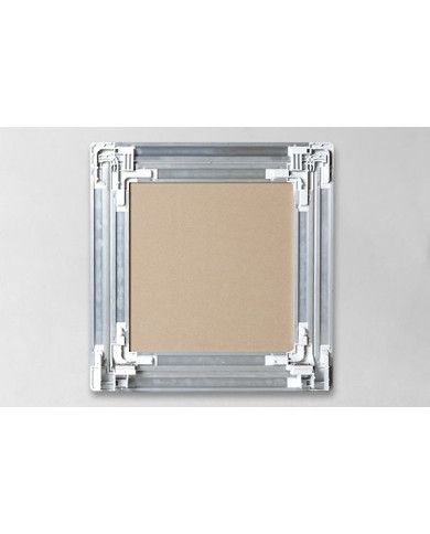 BOTOLA ISPEZIONE CART.40X100 DORIKA ALLUMIN 13MM