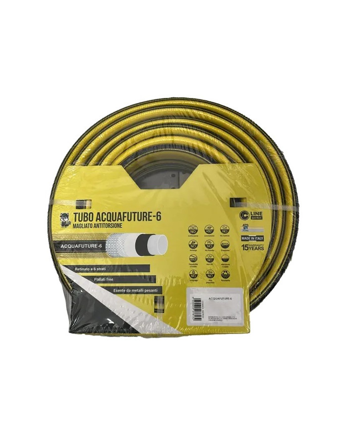 TUBO MAGLIATO ATS ACQUAFUTURE-6 19MM(3/4)X25MT