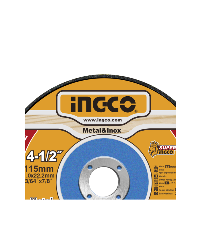 SET 100PZ DISCHI ABRASIVI PER METALLI E INOX D.11