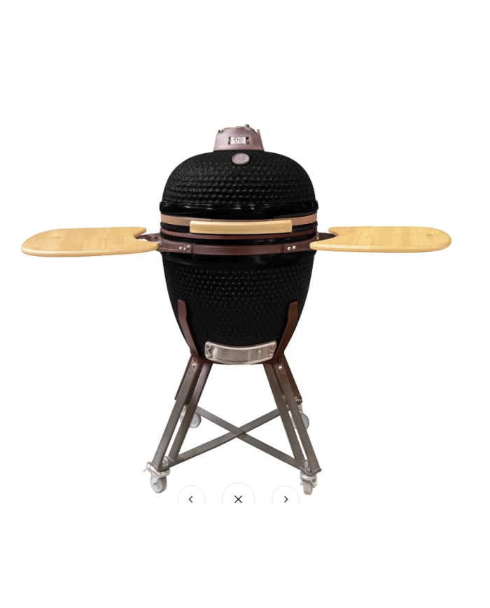 BBQ KAMADO A CARBONE 54 CM NERO