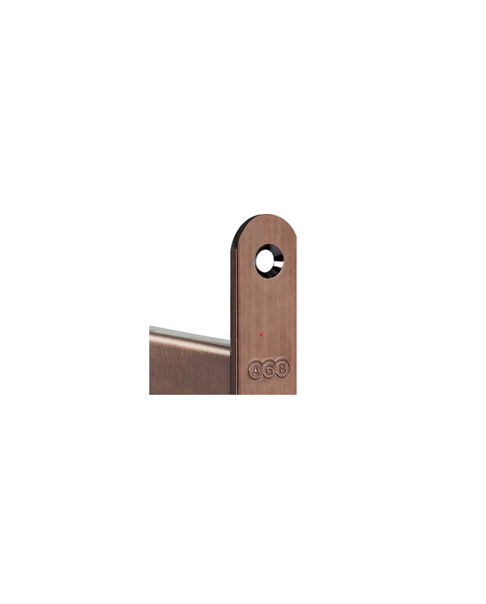 SERRATURA YALE X LEGNO MM.50 C/INCONTRO BRONZATA