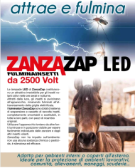 ZANZAZAP FULMINAINSETTI 40 LED