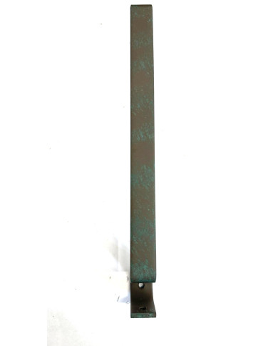 SUPPORTO LUNGO CM.20 FERRO DECORATO OSSIDO