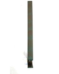 SUPPORTO LUNGO CM.20 FERRO DECORATO OSSIDO