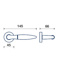 MANIGL.NICKEL SAT C/ROS.401/45
